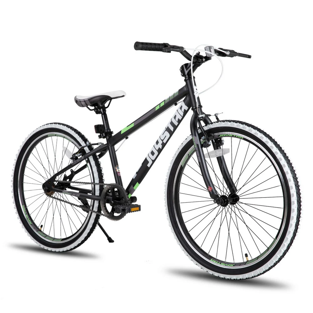 JOYSTAR Lubbock 20 24 Kids Mountain Bike Single Speed Bicycle - Pink - 20 inch