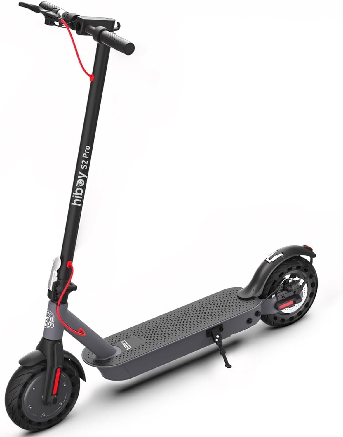 Electric Scooter, 500W Motor, 10 Solid Tires, 25 Miles Range, 19 Mph Folding Commuter Electric Scooter for Adults (Optional Seat) - S2 Pro