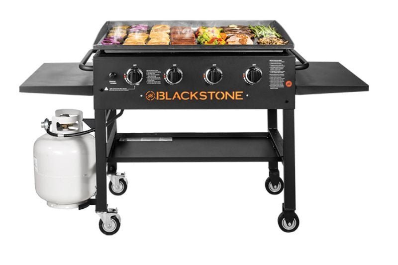 Blackstone 4-Burner 36 Griddle Cooking Station with Side Shelves