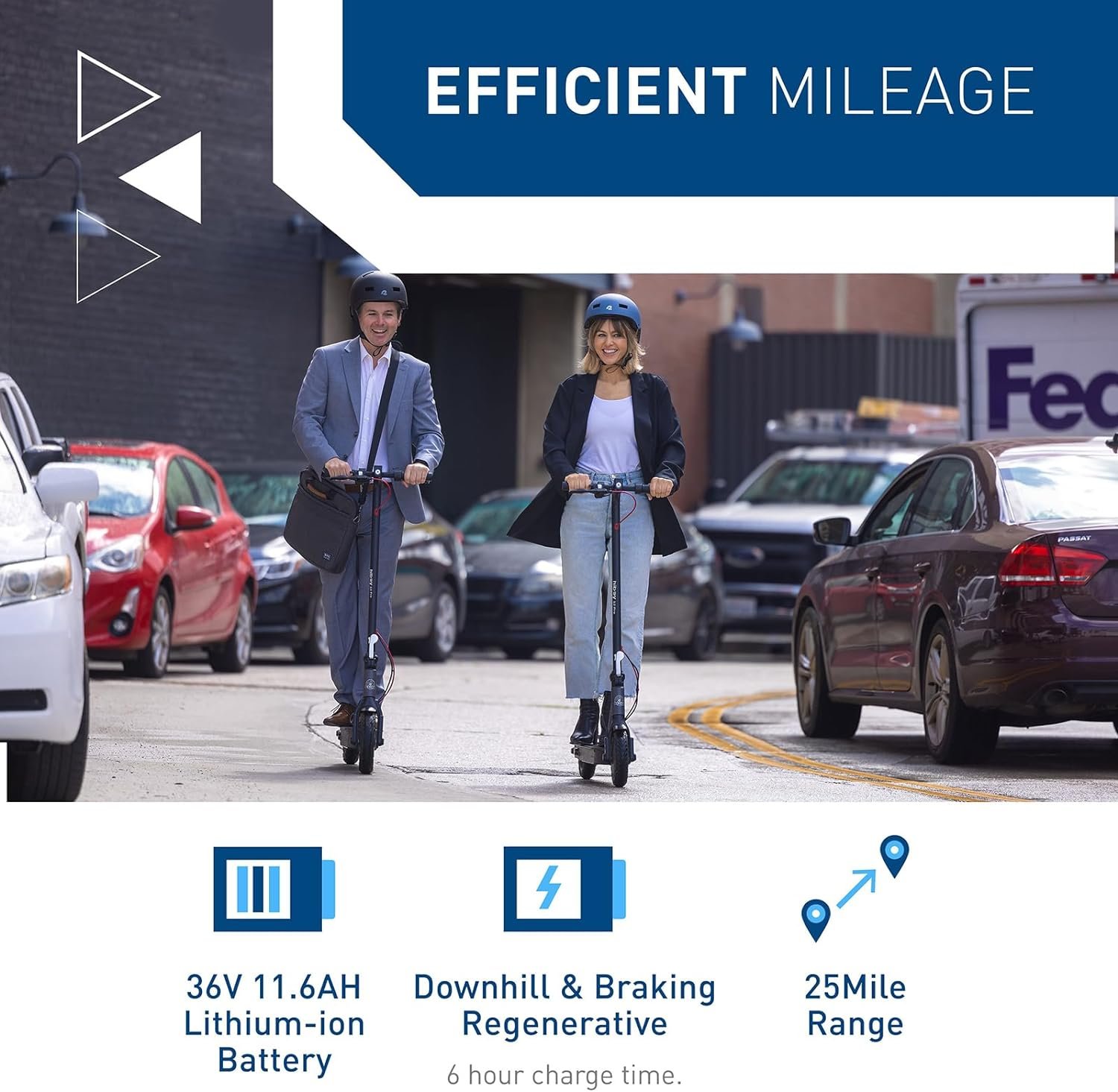Electric Scooter, 500W Motor, 10 Solid Tires, 25 Miles Range, 19 Mph Folding Commuter Electric Scooter for Adults (Optional Seat) - S2 Pro