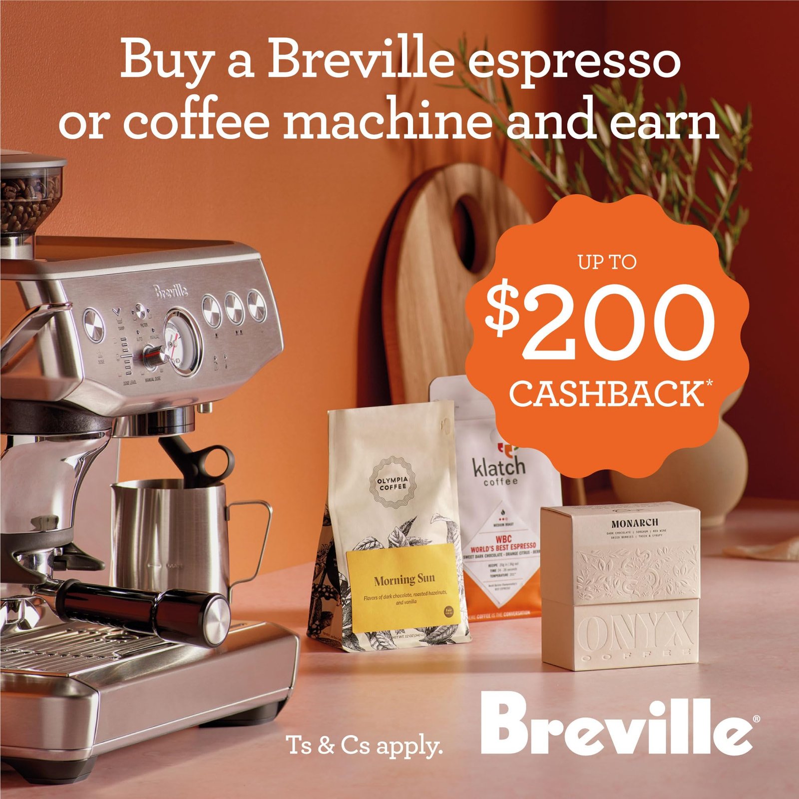 Breville BES990BSSUSC Automatic Espresso Machine - Black Truffle