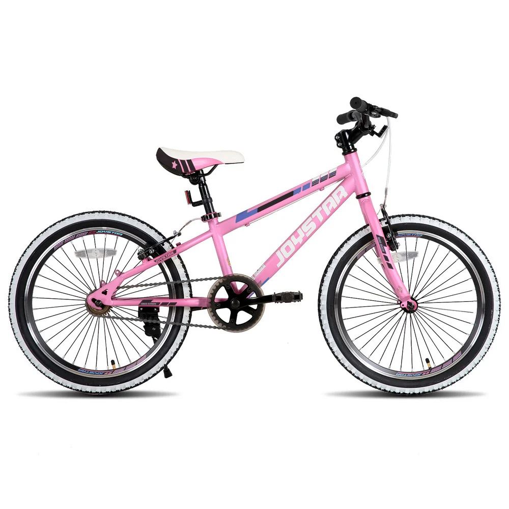 JOYSTAR Lubbock 20 24 Kids Mountain Bike Single Speed Bicycle - Pink - 20 inch