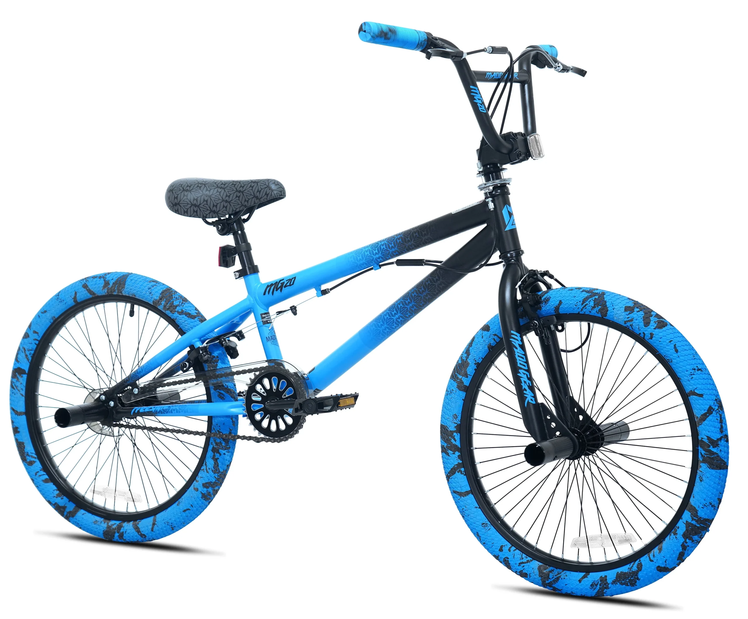 Kent Maddgear Child Bike, 20 Wheels, Kids Ages 7-13 Years, Blue