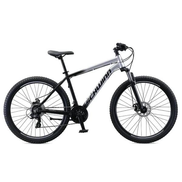 Schwinn AL Comp Mountain Bike, 27.5" Wheels, 21 Speed Adult Bicycle, Grey