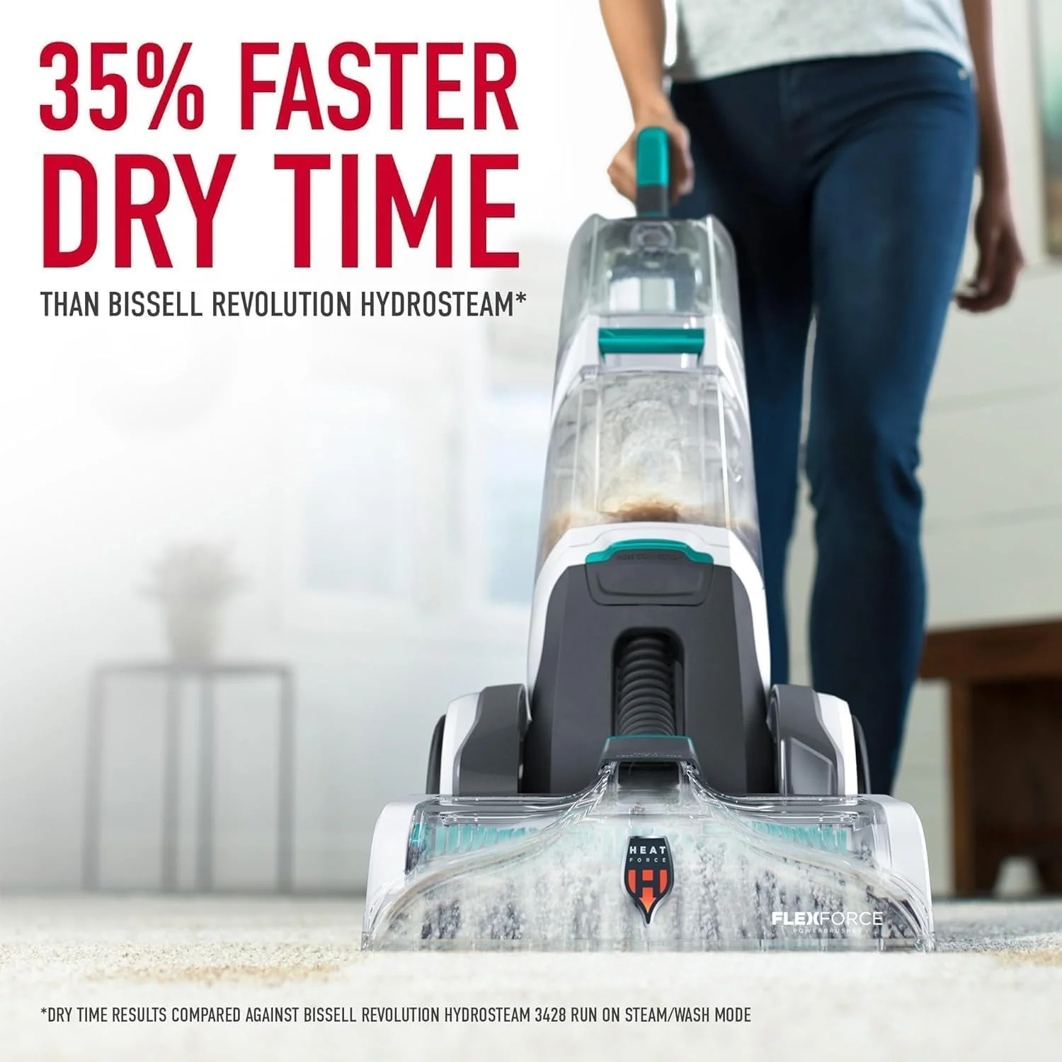 Hoover SmartWash+ Automatic Carpet Cleaner Machine, for Carpet and Upholstery, Deep Cleaning Carpet Shampooer, Carpet Deodorizer and Pet Stain Remover