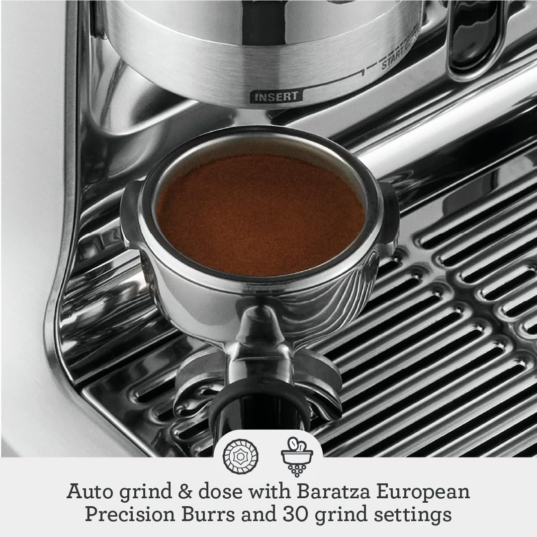 Breville BES990BSSUSC Automatic Espresso Machine - Black Truffle