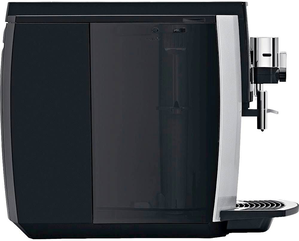 Jura - S8 Espresso Machine with 15 bars of pressure and Milk Frother - Moonlight Silver