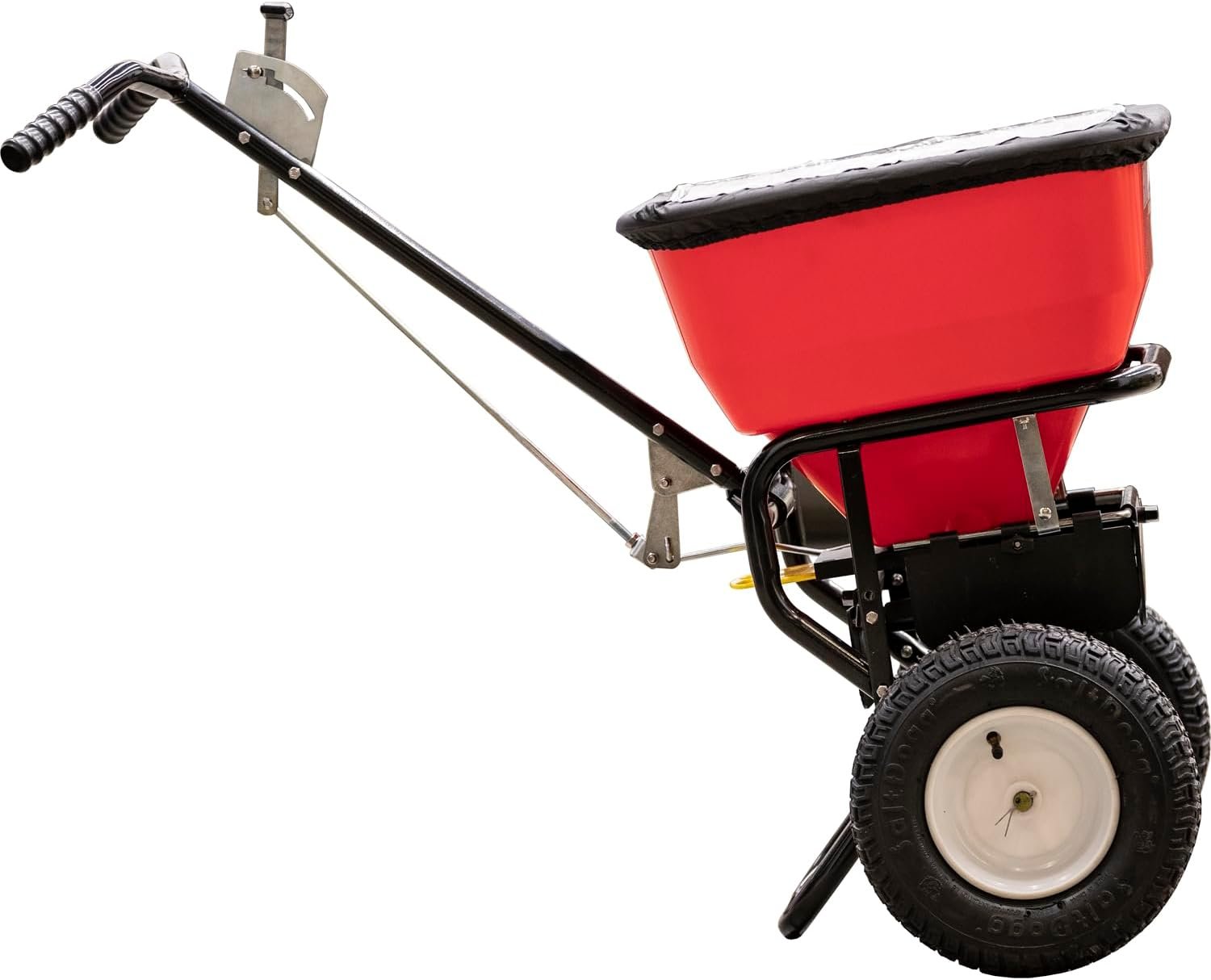 Multi-Purpose Walk Behind Push Spreader 3039632R Grounds Keeper, 100 Pound Capacity, Multi Use Tool for Grass Seed, Salt, De-Icer, Fertilizer and Seed