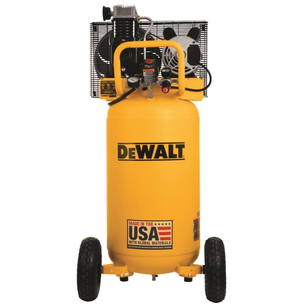 25 Gallon 200 PSI Portable Vertical Electric Air Compressor DXCM251 from